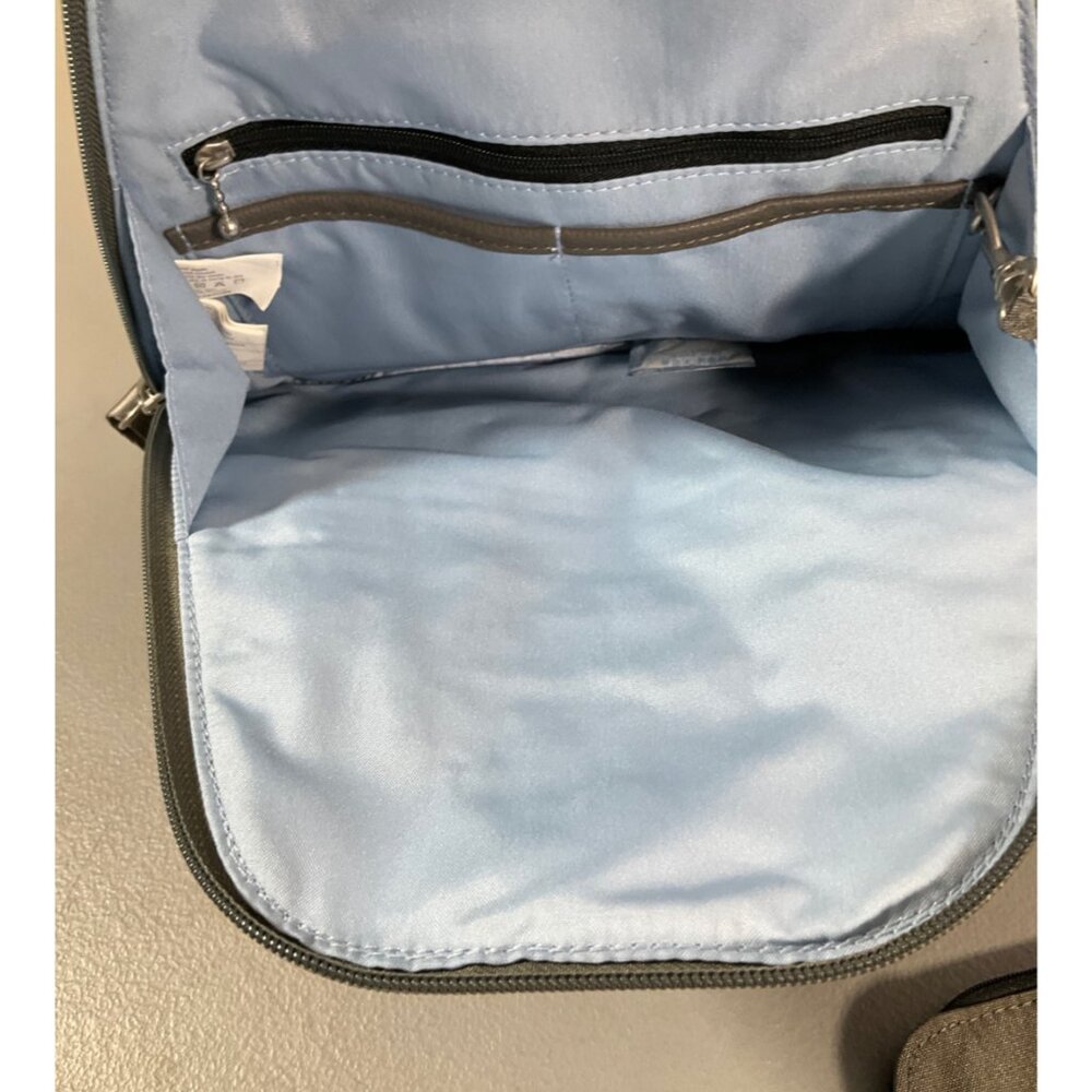 Baggallini Metro Convertible Backpack - RFID Wristlet, Water-Resistant Nylon, Ad - Picture 8 of 10